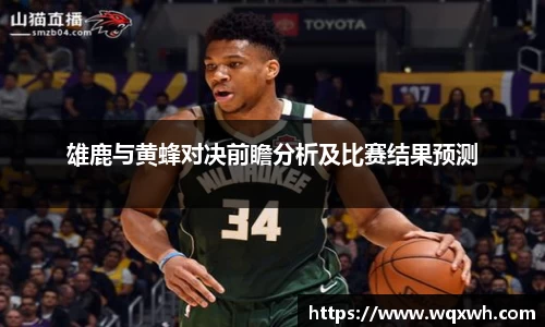 雄鹿与黄蜂对决前瞻分析及比赛结果预测